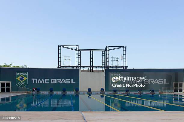 Rio de Janeiro, Brazil, 17 February 2016: In Rio de Janeiro, some facilities that will be used during the Olympic Games Rio 2016 are ready for use....