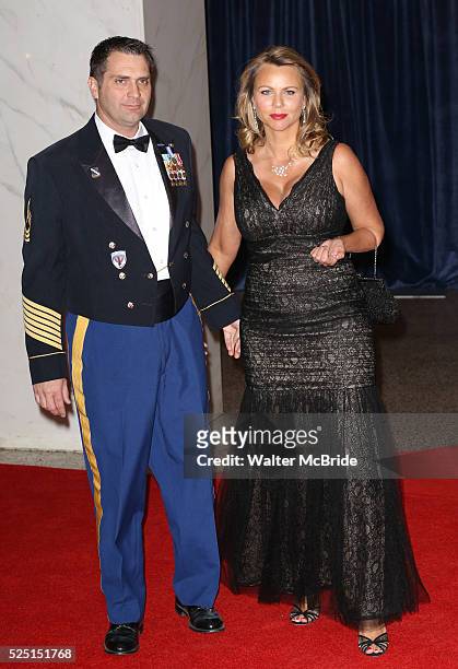 Lara Logan & husband Joseph Burkett attending the 2013 White House Correspondents' Association Dinner at the Washington Hilton Hotel in Washington,...