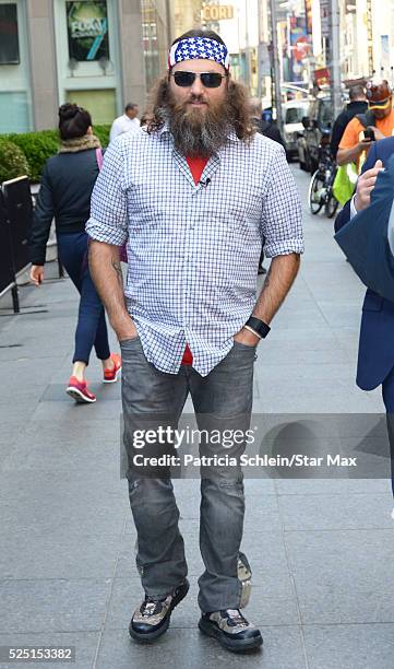 Willie Robertson is seen on April 27, 2016 in New York City.