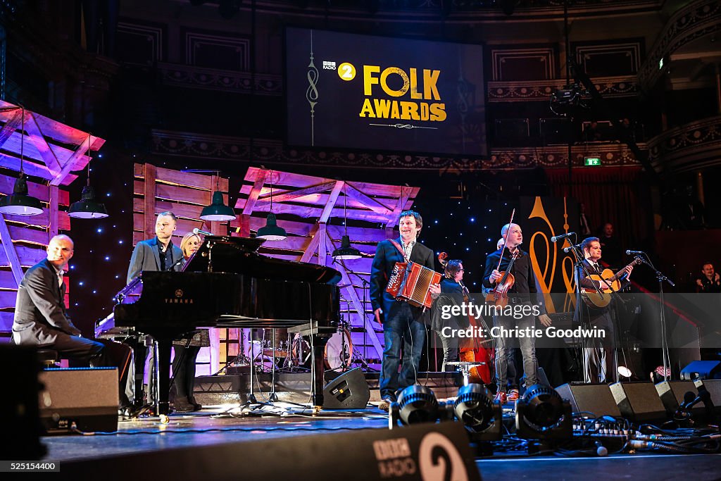 BBC Folk Awards 2016 At Royal Albert Hall In London