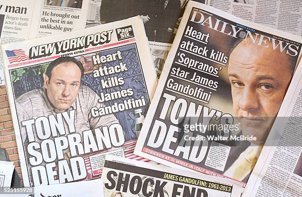 James Gandolfini dead at 51. 'Sopranos' star suffers heart attack while in Italy. An autopsy is scheduled. It's reported the actor suffered a massive...