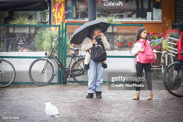 The Netherlands on 15 July 2015 - The entire country is forecast to have near constant light precipitation until at least Friday after which...