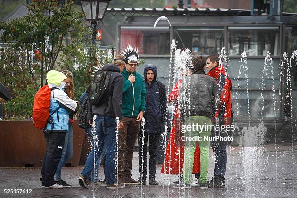 The Netherlands on 15 July 2015 - The entire country is forecast to have near constant light precipitation until at least Friday after which...