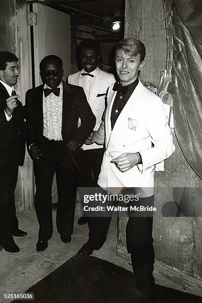 McBRIDE / , USA...DAVID BOWIE AND CHIC.NILE RODGERS..NEW YORK CITY.CREDIT ALL USES