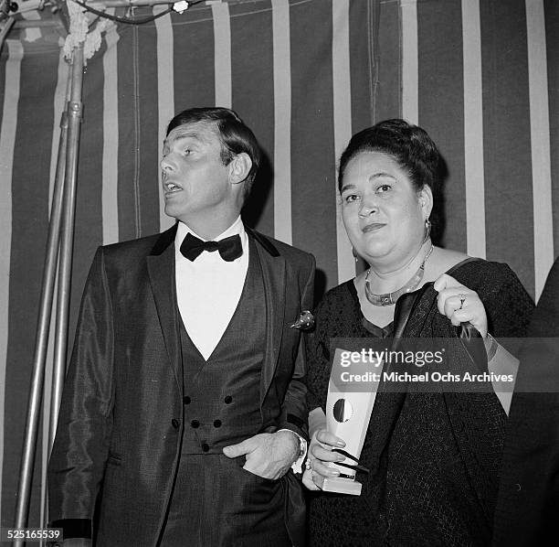 Actor Adam West with guest attends an event in Los Angeles,CA.