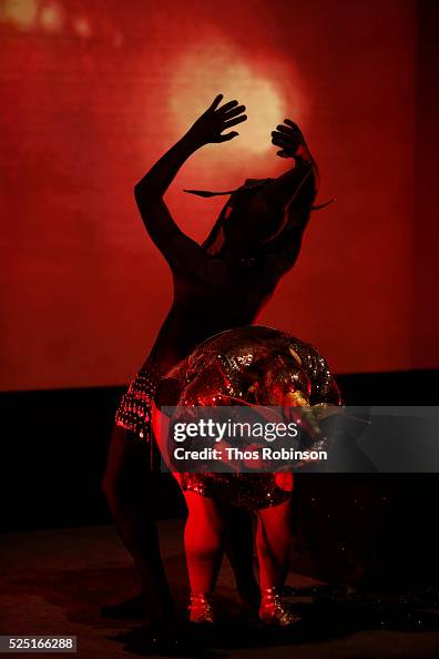 Artist Nao Bustamante performs at Silver & Gold: A Performance By Nao ...