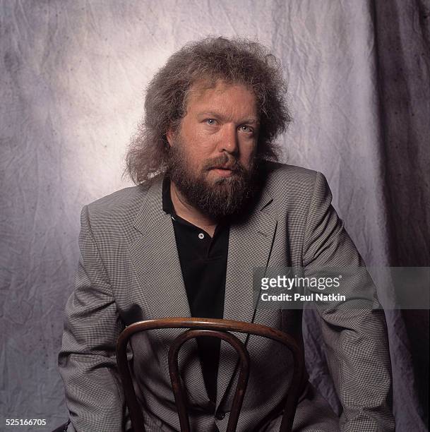 Portrait of musician Don Schlitz, Chicago, Illinois, December 1, 1993.