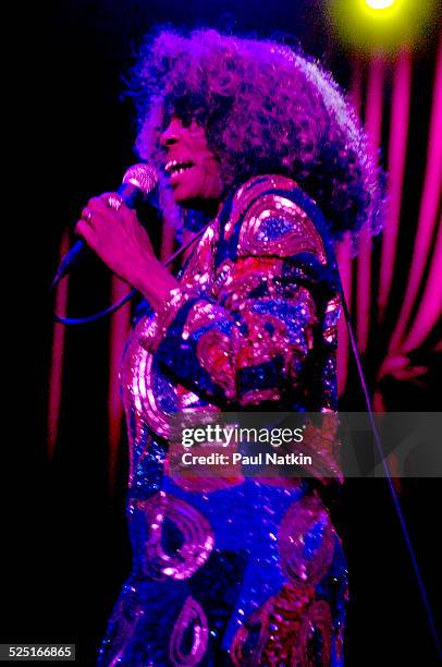 Musician Delores Scott performs at the Koko Taylor Benefit held at the House of Blues, Chicago, Illinois, November 19, 2006.