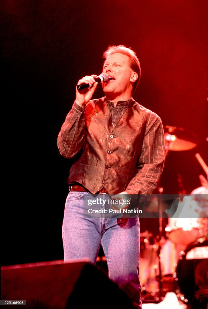 Colli Rae Rapper Musician Collin Raye performs, Chicago, Illinois, November 25, 1996 ...