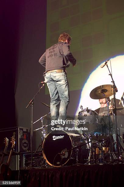 Musician Chris Tomlin performs at Assembly Hall, Champaign, Illinois, December 2, 2004.