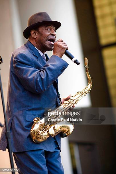 Musician Archie Shepp at the Chicago Jazz Festival, Chicago, Illinois, September 6, 2009.