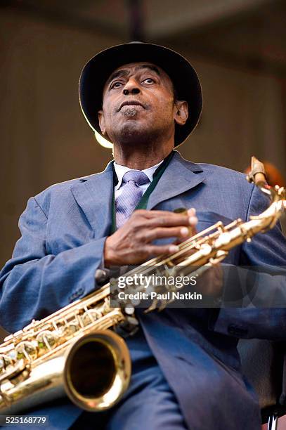 Musician Archie Shepp at the Chicago Jazz Festival, Chicago, Illinois, September 6, 2009.