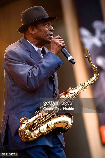 Musician Archie Shepp at the Chicago Jazz Festival, Chicago, Illinois, September 6, 2009.