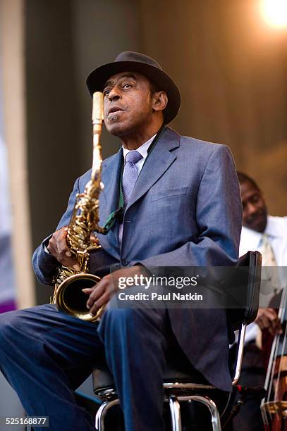 Musician Archie Shepp at the Chicago Jazz Festival, Chicago, Illinois, September 6, 2009.