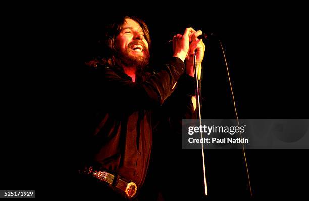 Musician Bob Seger performs at the Rosemont Horizon, Rosemont, Illinois, May 22, 1980.