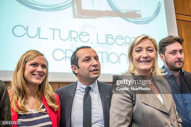 The far right mouvemnt launched on 2nd June, 2015 in Paris the new corporate CLIC, culture liberte et creation meaning culture liberty and...