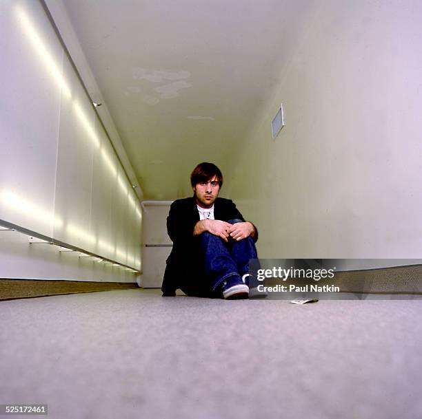 Portrait of actor Jason Schwartzman, Chicago, Illinois, January 21, 2002.