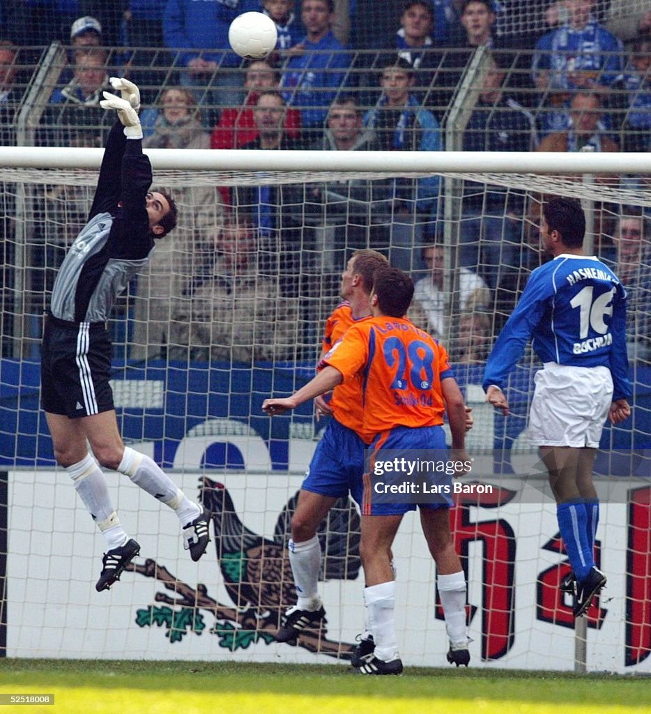 Fussball: 1. BL 03/04, VfL Bochum-FC Schalke 04