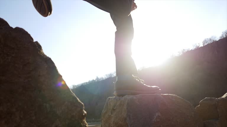 Stepping Over Rocks 66 Step Over Obstacle Stock Videos, Footage, & 4K Video Clips - Getty ...
