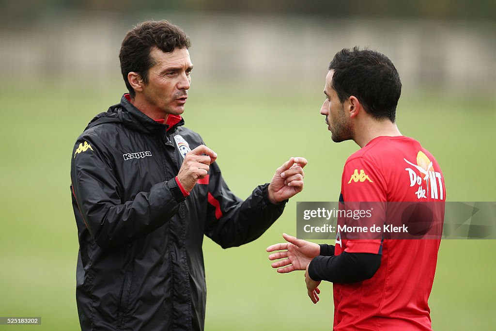 Adelaide United Training Session