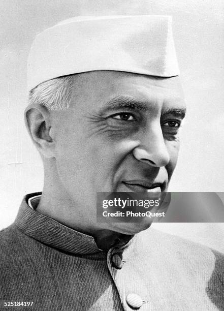 Portrait of Prime Minister of India Jawaharlal Nehru, 1961.