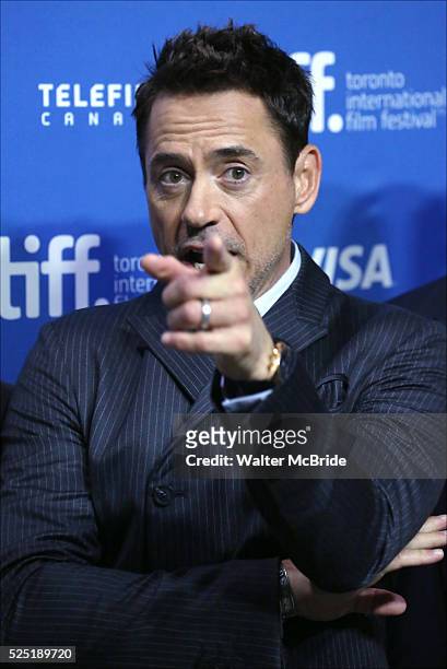 Robert Downey Jr. Attends the Tiff Film Festival photo call for 'The Judge' on September 5, 2014 in Toronto, Ontario Canada.