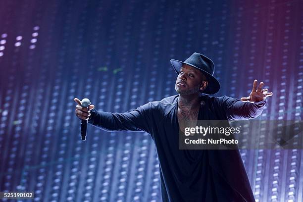 Willy William attends the closing night of 66th Festival di Sanremo 2016 at Teatro Ariston on February 13, 2016 in Sanremo, Italy.