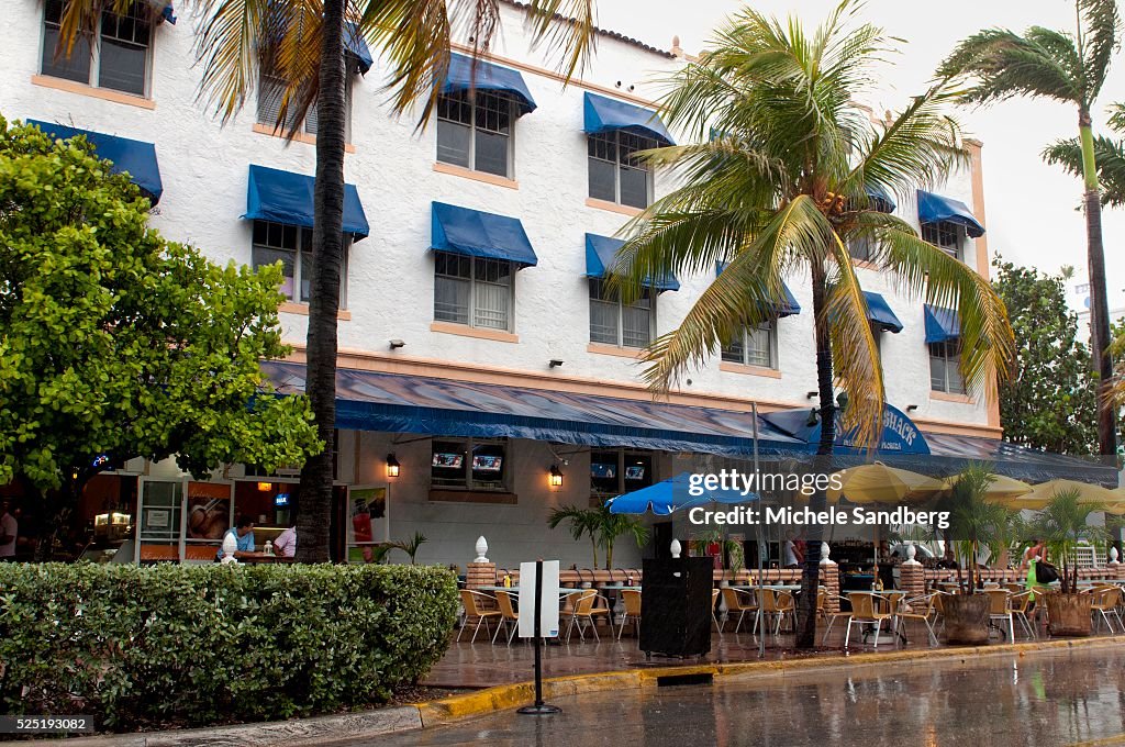 USA - Tropical Storm Isaac - Weather in Miami