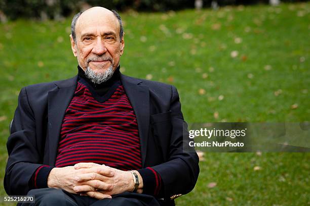 Actor F Murray Abraham attends"'Il Mistero Di Dante" photocall in Rome - Villa Borghese