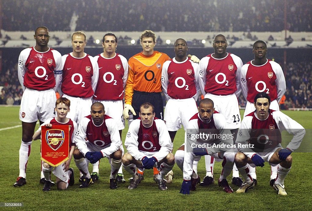 Fussball: CL 03/04, Arsenal London-Celta de Vigo