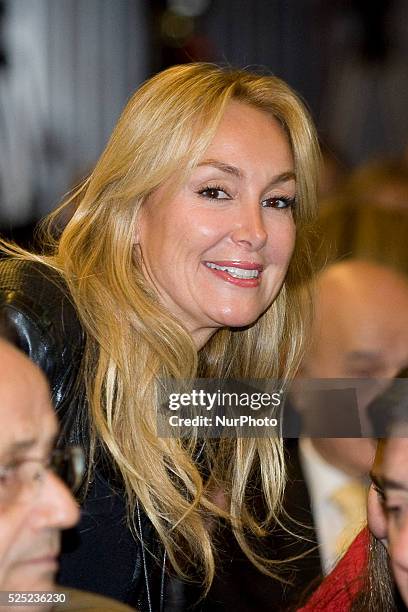 Alicia Alcocer Koplowitz attends the Golden Medal for Merit For Work to her mother the businesswoman Esther Koplowitz in Madrid, Spain. Photo: Oscar...