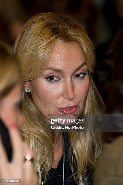 Alicia Alcocer Koplowitz attends the Golden Medal for Merit For Work to her mother the businesswoman Esther Koplowitz in Madrid, Spain. Photo: Oscar...