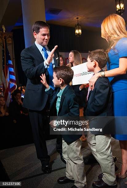 Marco Rubio Announces 2016 Presidential Bid At The Freedom Tower In Miami, FL