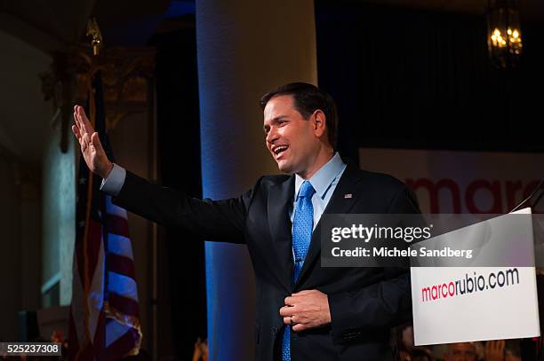Marco Rubio Announces 2016 Presidential Bid At The Freedom Tower In Miami, FL