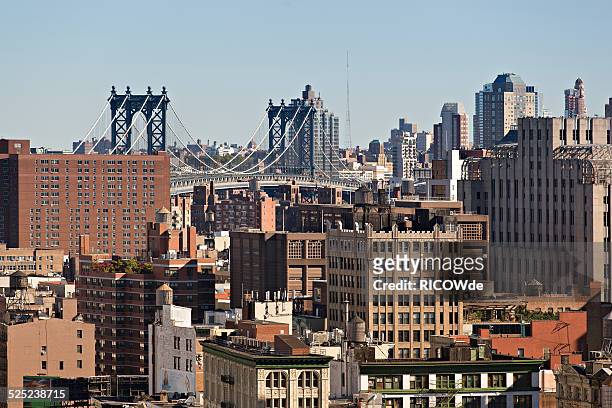 little italy cityscape, new york city - little italy stock pictures, royalty-free photos & images