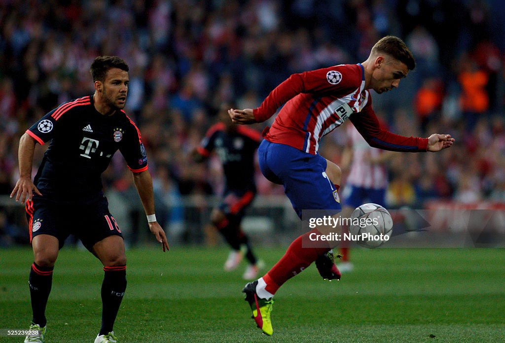 Club Atletico de Madrid v FC Bayern Muenchen - UEFA Champions League Semi Final: First Leg