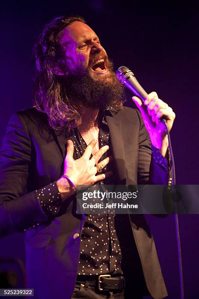 Singer/guitarist Father John Misty performs at The Fillmore Charlotte on April 27, 2016 in Charlotte, North Carolina.