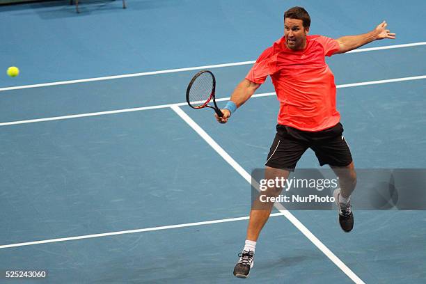 Patrick Rafter Backhand Singapore Premier League Photos and Premium High Res Pictures - Getty ...