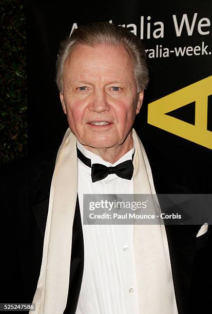 Jon Voight arrives on the red carpet at the 9th Annual G'Day USA Black Tie Gala.