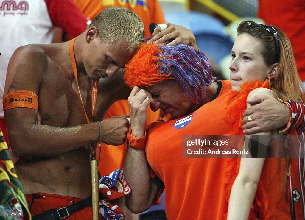 Fussball: EM 2004 in Portugal, Halbfinale, POR-NED