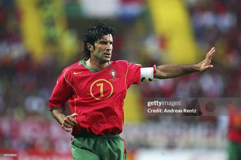 Fussball: EM 2004 in Portugal, Halbfinale, POR-NED