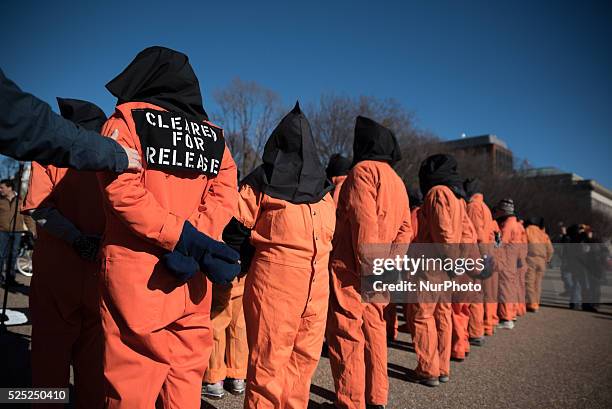 On January 11 activists marched in front of the White House in Washington, D.C., to support the closing of Guantanamo Bay. There was song, prayer,...