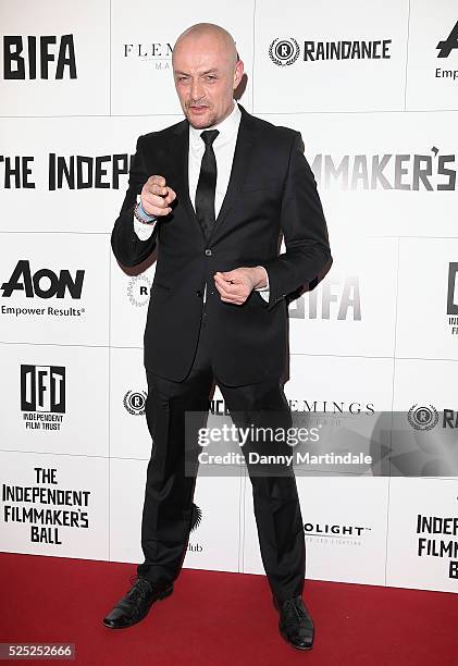 Sean Cronin arrives for the Raindance Independent Filmmaker's Ball at Cafe de Paris on April 27, 2016 in London, England.