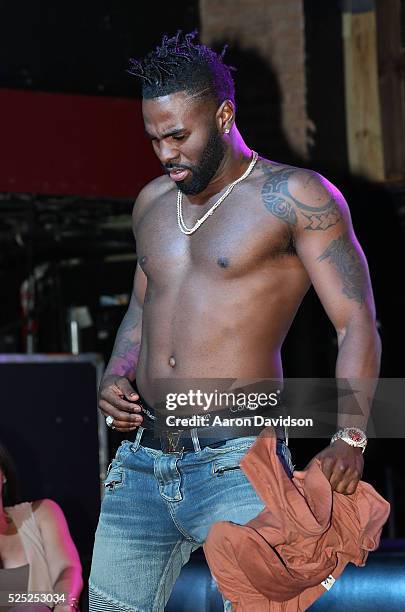 Jason DeRulo onstage during 97.3 Hits Session at Revolution on April 27, 2016 in Fort Lauderdale, Florida.