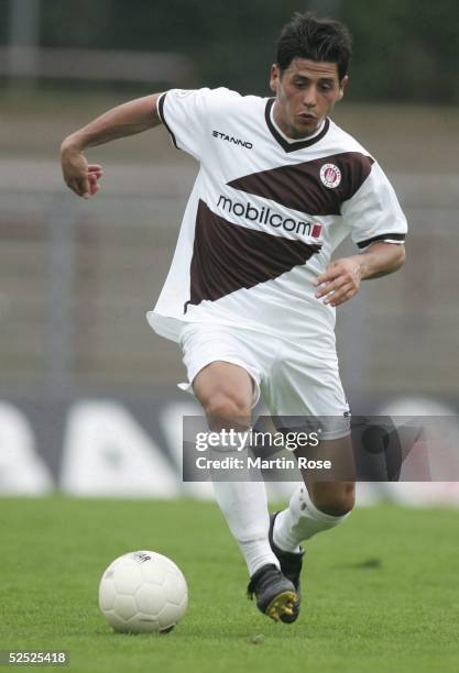 Fussball: Testspiel 2004, Hamburg; FC St. Pauli 0; Ifet TALJEVIC / PAULI 18.07.04.