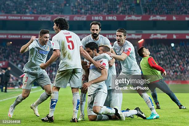 Xxx in the match between Athletic Bilbao and Athletico Madrid, for Week 16 of the spanish Liga BBVA played at the San Mames, December 21, 2014....