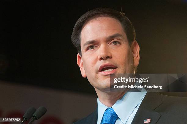 Marco Rubio Announces 2016 Presidential Bid At The Freedom Tower In Miami, FL