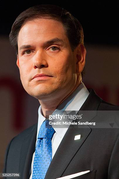 Marco Rubio Announces 2016 Presidential Bid At The Freedom Tower In Miami, FL