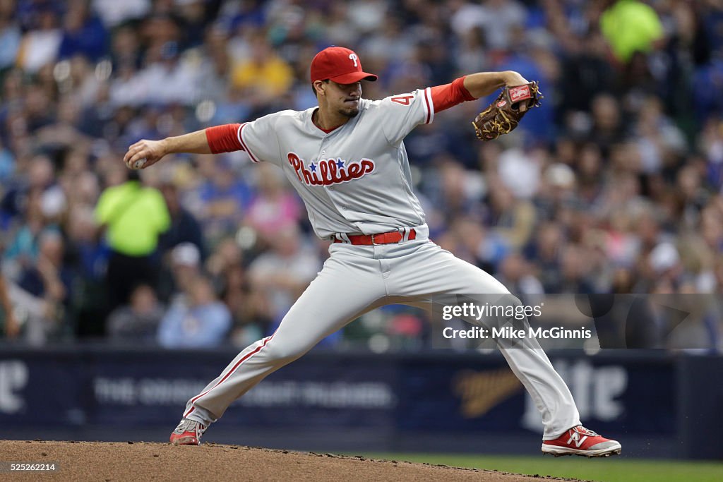 Philadelphia Phillies v Milwaukee Brewers