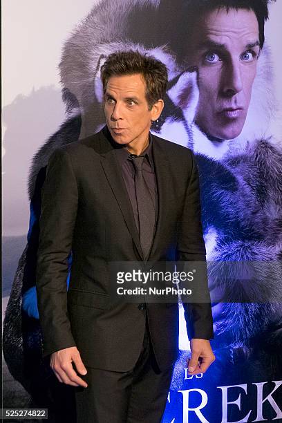 Ben Stiller attends the Madrid Fan Screening of the Paramount Pictures film 'Zoolander No. 2' at the Capitol Theater on February 1, 2016 in Madrid,...